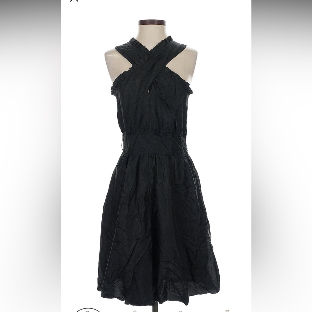See By Chloe Black Strapless Dress